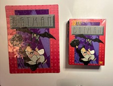 Vintage Golden Puzzle - Batman TAS Batman  Penguin 100 Piece Complete 1992