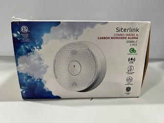 Siterlink Combo Smoke and Carbon Monoxide Alarm GS886 C 5Pcs