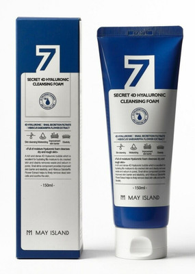 May Island 7 Days Secret 4D Hyaluronischer Reinigungsschaum 150ml