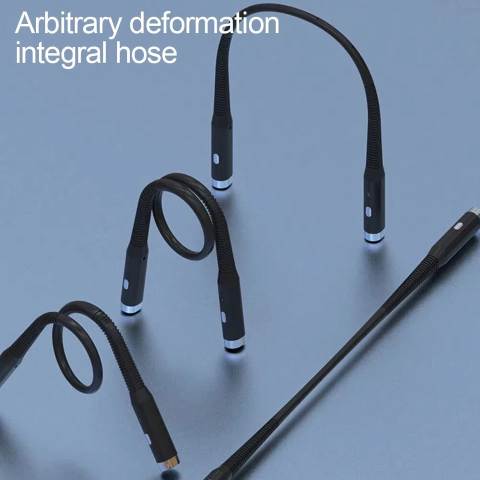 Hanging Neck Light Flexible Portable Hands-free LED Lamp Reading Book Torch USB - Image 3 of 4