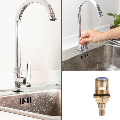 Efficient Faucet Valves Core for Hot Cold Kitchen Bathroom Use - 第 8/12 張圖片