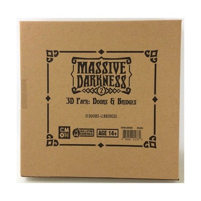 CMON Massive Darkness 2 3D Pack - Doors & Bridges (Kickstarter Exclusive) NM