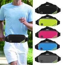 Unisex Waist Running Fanny Pack Travel Purse Hiking Pouch Handbag Waist Pack