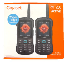 Gigaset GLX8 Active Duo Black Handy Schwarz W...