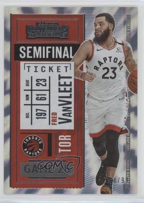 2020-21 Panini Contenders Semifinal Ticket 44/99 Fred VanVleet #90 1t9