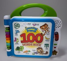 Leap Frog Learning Friends 100 Words Book Learning English Espanol New Batteries