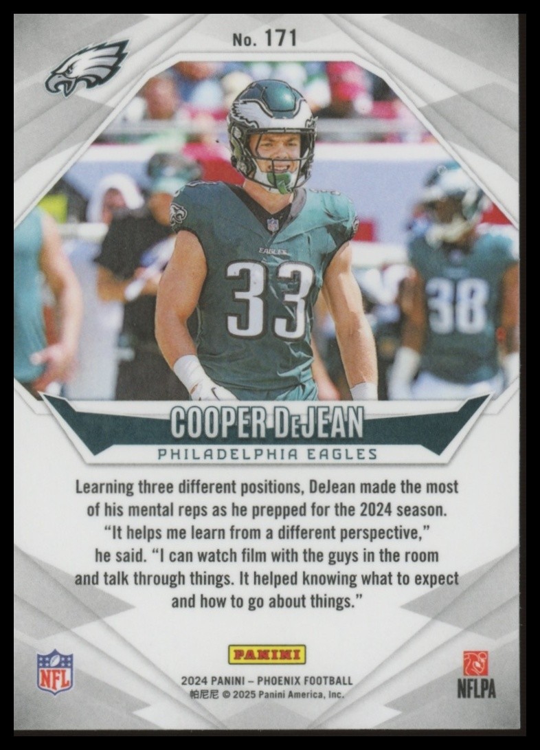2024 Panini Phoenix #171 Cooper DeJean RC | eBay