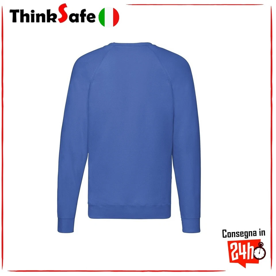 Felpa Leggera Fruit Of the Loom Blue Royal - Immagine 2 di 2