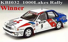 Diecast Miniature Car 1/43 Mitsubishi Galant VR-4 1989 Rally Finland Winner #9