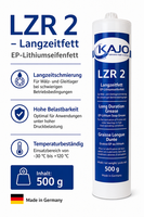 500 G Langzeitfett Kajo Lzr 2 Schmierfett Fettkartusche Mehrzweckfett Nlgi 2