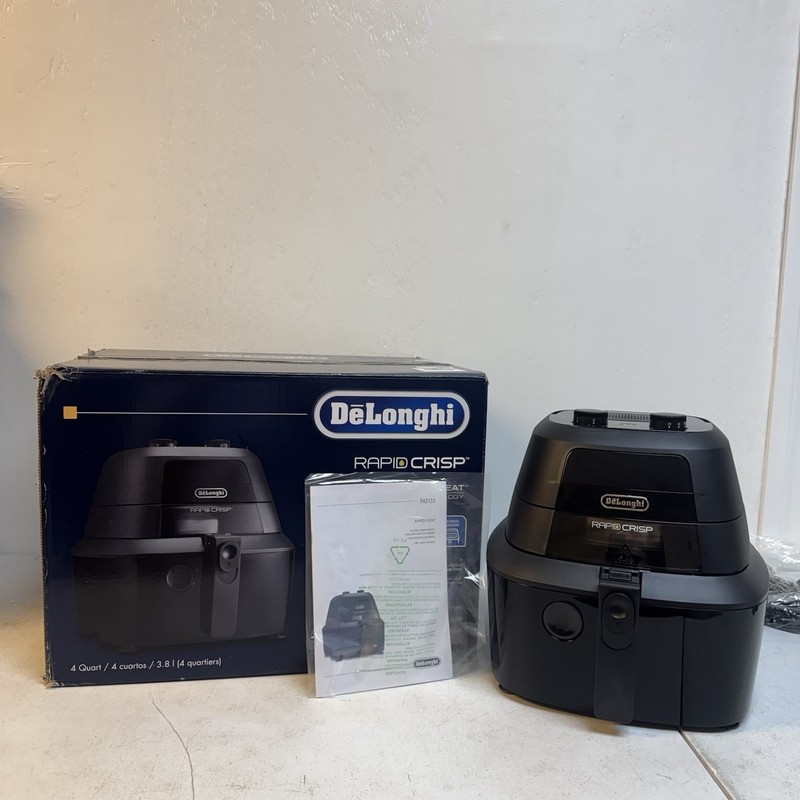 DeLonghi Rapid Crisp 4 Quart Air Fryer  FH2133/1.BK  - Black