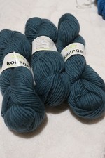 Skeins of Soft Merino Wool Yarn