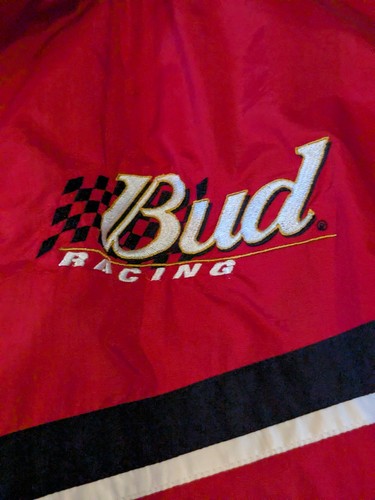 Dale Earnhardt Jr Chase Authentics Budweiser Nascar Racing Jacket Size M *Broken - Picture 10 of 20