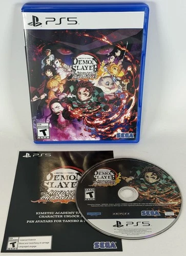 DEMON SLAYER HINOKAMI CHRONICLES - SONY PS5 - COMPLETE *TESTED & WORKING*