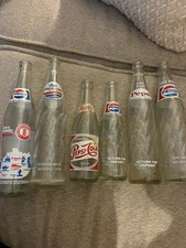 Vintage Pepsi Cola Bottles Set Of 6  From 195...