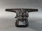 Boyd's Crystal Art Glass AIRPLANE #1 First! CLASSIC BLACK 10-11-91 NOS — photo 6