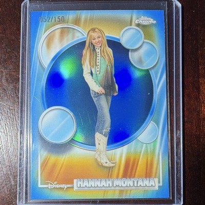 Topps 2026 Topps Chrome Disney Hannah Montana Card #4 Serial #052/150