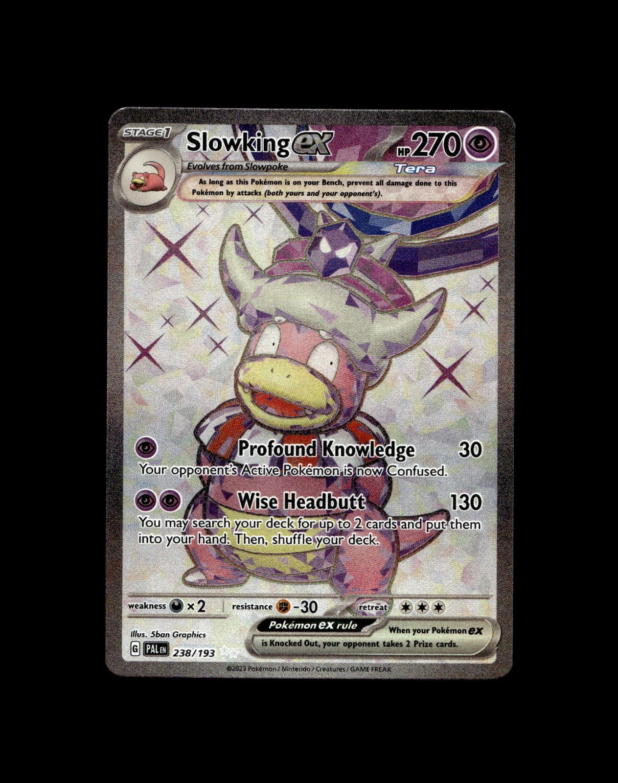 Slowpoke Slowbro Slowking Pokemon Card! Holo/Reverse Holo EX  V Full Art Cards!