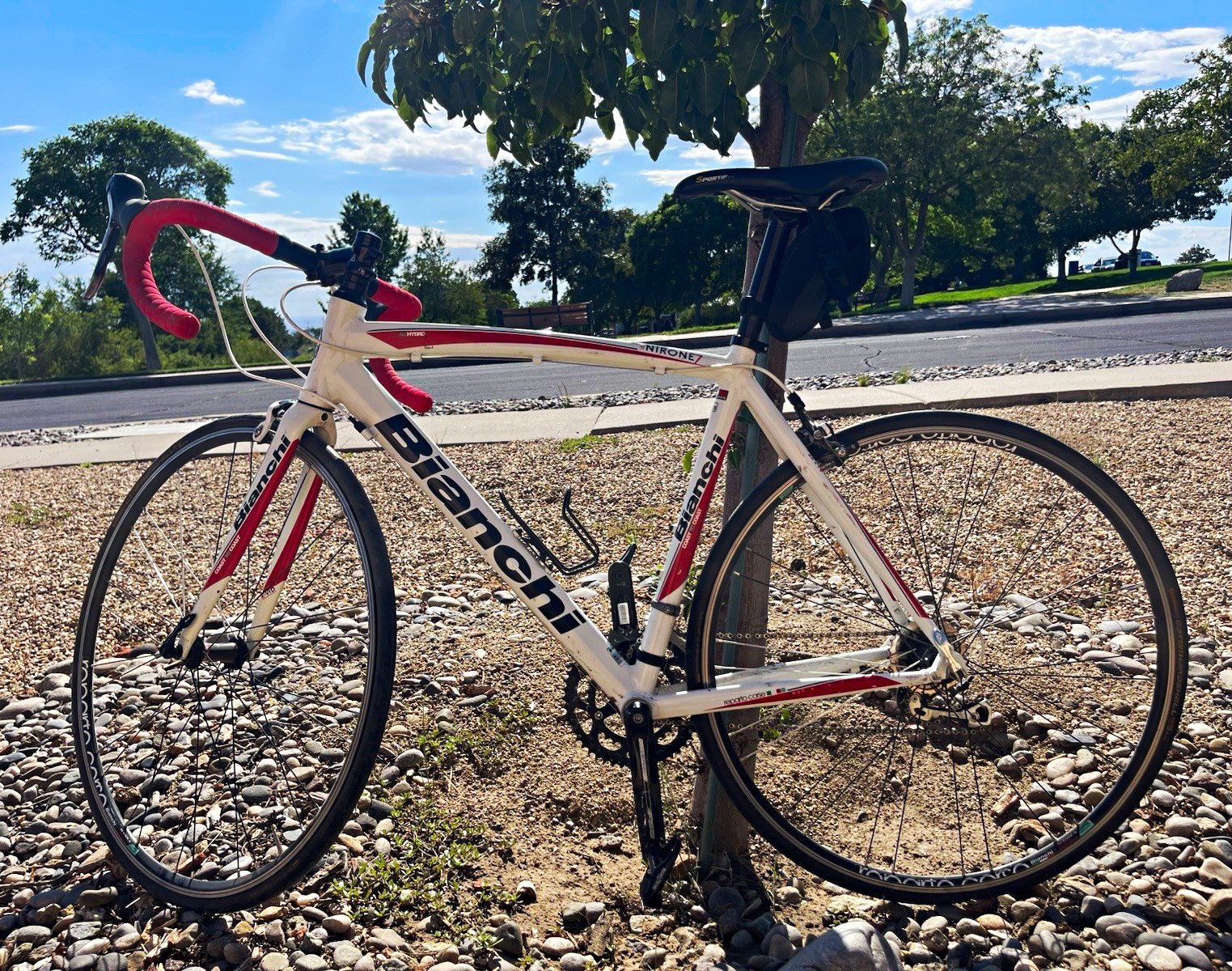 Bianchi Via Nirone 7 Road Bike 55cm 700C Drop Bar Rim Brakes 10-19spd