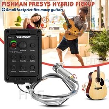 Fishman 4 Band 301 EQ Tuner Piezo Mic Presys Blend Akustikgitarre Tonabnehmer Vo
