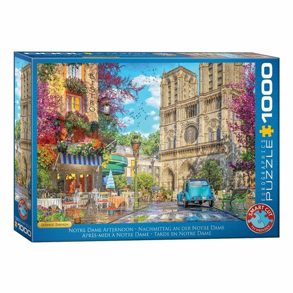 Eurographics Puzzle Nachmittag An Der Notre Dame - Dominic Davison, 1000 Teile-image