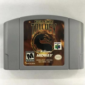 Mortal Kombat Trilogy - Nintendo 64 (N64) Vintage cartridge Highly collectible
