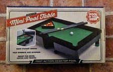 Desktop Mini Pool Table Fast Action Sealed