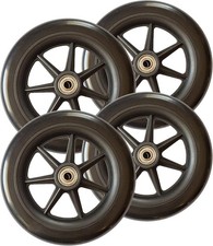 Stander Replacement 6-inch Walker Wheels 6-Inch Rollator Wheels for Adults Set