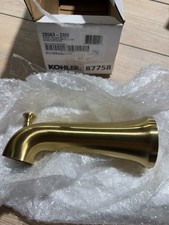 Kohler K-28563-2MB Tempered 6-3/8" Integrated Diverter Tub Spout Moderne Brass