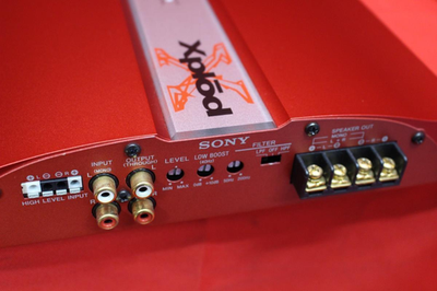 【美品】パワーアンプ SONY XM-1002HXソニー Sony XM-1002HX Car Amplifier Tested Working 2 Channel 120W x 2