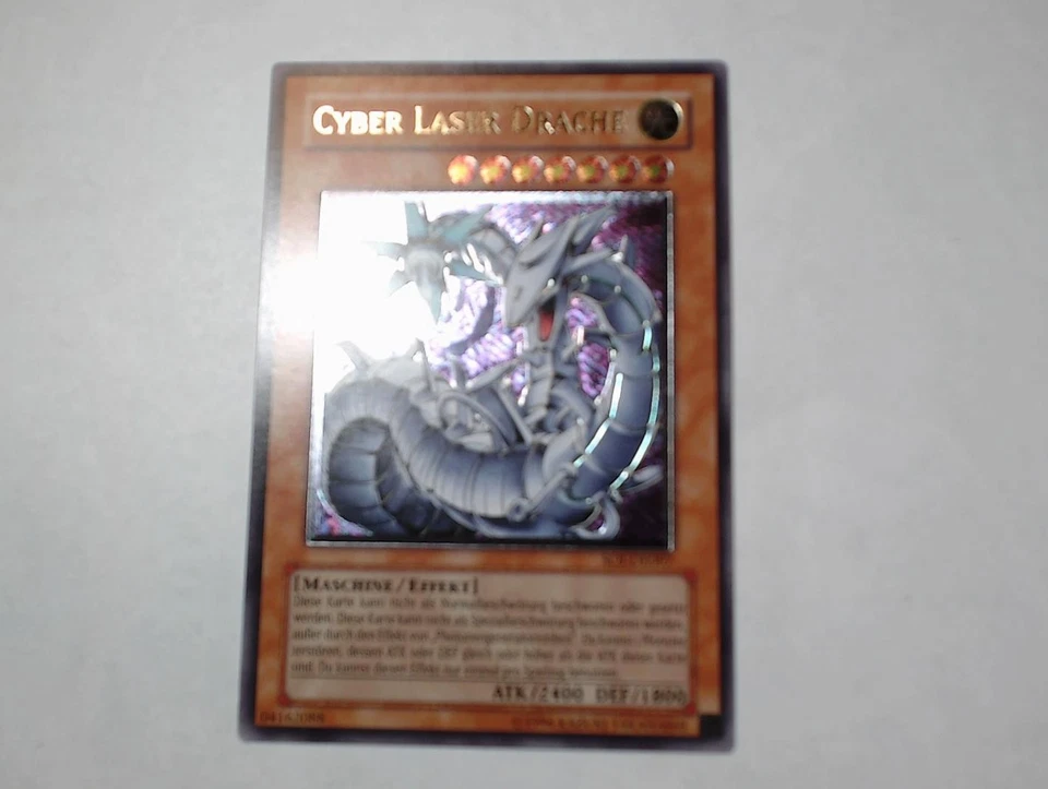 Yugioh CYBER LASER DRACHE , soi-de007 Ultimate Rare deutsch Near Mint  - Bild 3 von 4