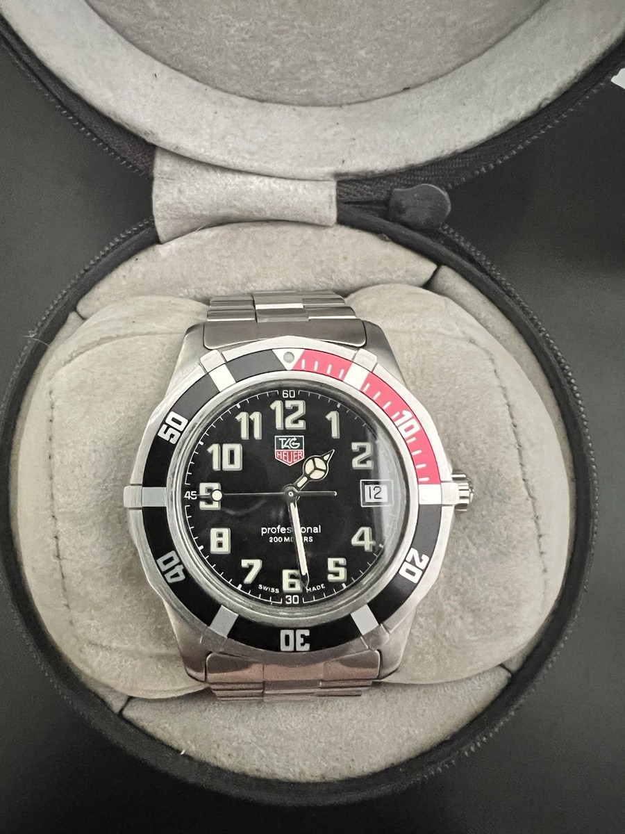 TAG Heuer Professional Men's Black Watch - WM1112 for sale