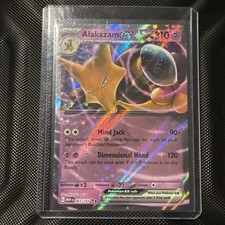 alakazam ex pokemon card price 26/124 Holo Rare ex XY Fates Collid Near Mint your opponent takes 2 Prize cards. Pokemon XY Fates Collide Ultra