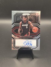 PANINI 2020 ROOKIE PENMANSHIP AUTO PRECIOUS ACHIUWA MIAMI HEAT/Sacramento Kings