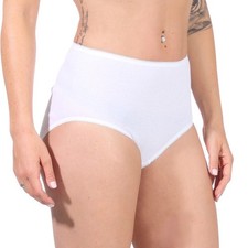 Damen Slip Schöller 3er Pack Taillenslips Unterhosen Zierborte Baumwolle
