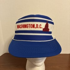 Vintage Washington D.C. Mesh Snapback Hat/Cap