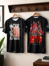 Las Vegas Aces A’ja Wilson Back To Back MVP T shirt Duty Paid