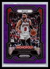 Zach Lavine Chicago Bulls 2023-24 Panini Prizm Monopoly #17 Purple
