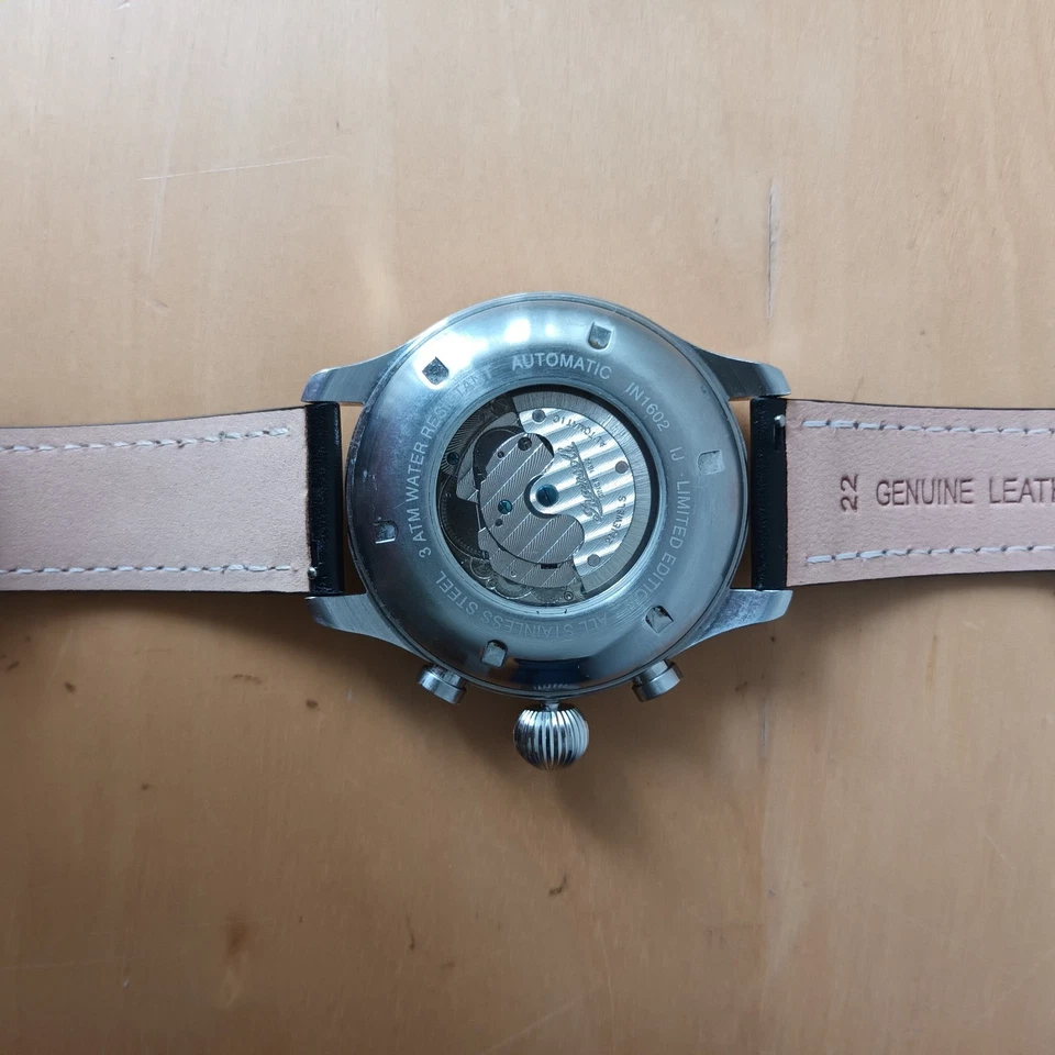 Ingersoll Herrenuhr Automatik gebraucht Top zustand, Farbiges Ziffernblatt - Bild 3 von 4
