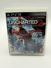 Uncharted 2: Among Thieves PlayStation 3 Action Adventure Game Manual Included