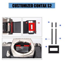 For Contax S2 Pre-cut Light Seal Foam Sponge Kit Light Proof Seal Foam