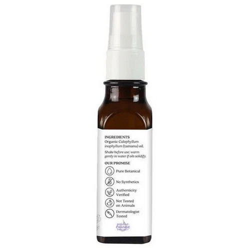 Organic Skincare Oil Tamanu 1 oz By Aura Cacia Foto 2 de 3