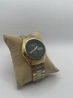 Vintage Seiko Men’s Quartz Watch Gold With Green Dial Day Date