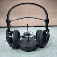 Sony MDR-RF912R Wireless Headphones TMR-RF912R Base Black Excellent RF Stereo