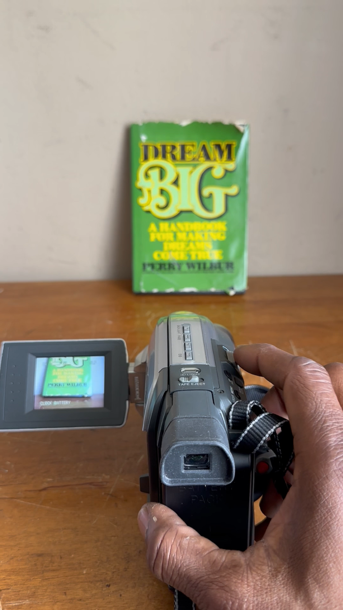 Panasonic PV-L353D VHS-C Tape 700x Digital Zoom Palmcorder