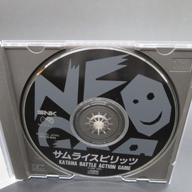 Samurai Spirits Neo Geo CD with Spine Card and Manual Japanese Version