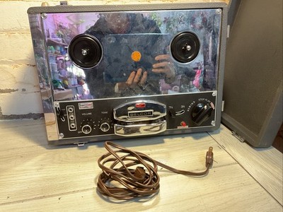 Belcor reel-to-reel tape recorder Portable Vtg Electronics Audio Equipment