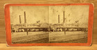 C. 1870s Stereoview Of An Albany, New York Steamboat Wharf — photo 1