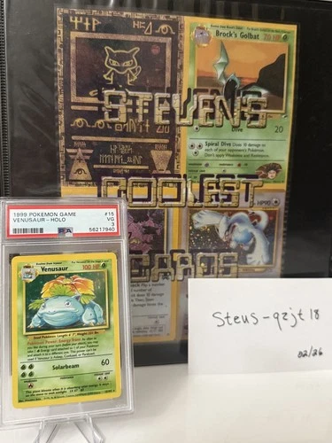 Venusaur Holo - PSA 3 - Pokemon 1999 Base Set