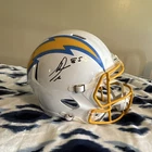 Antonio Gates Signed Los Angeles Chargers Football Helmet Beckett BAS Witness